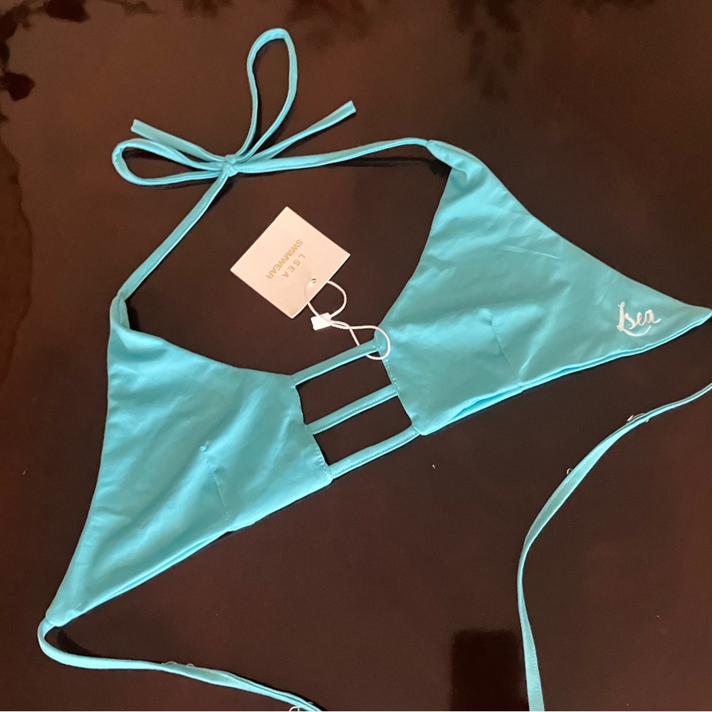 LSEA triangle string bikini top